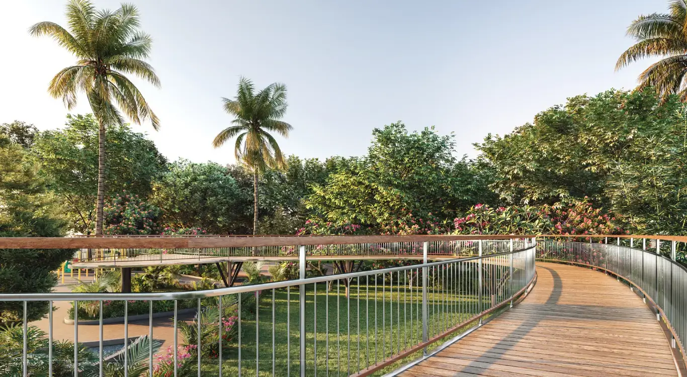 Nature playground and treehouse exploration zone Hiranandani Westgate Thane West